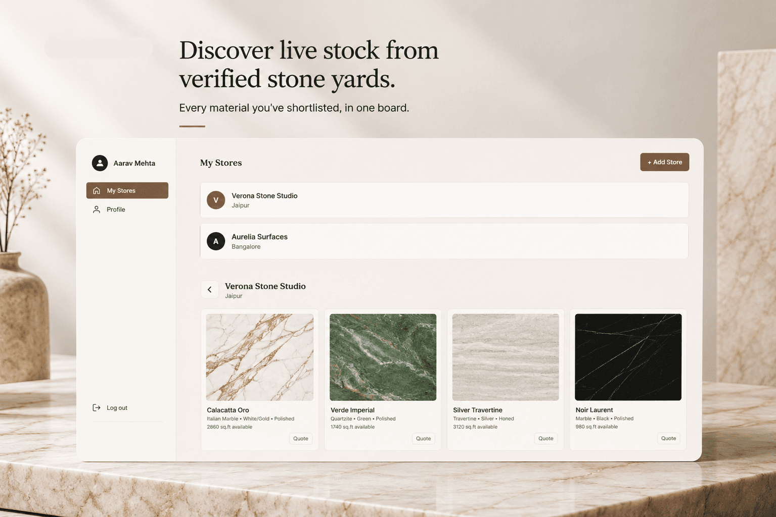 Design Vault boards screenshot